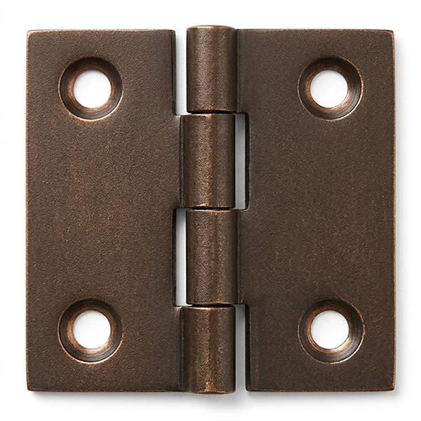 Metal Style Cerniera Fresata Piana Finitura Bronzata CONF.DA PZ2 - METAL STYLE
