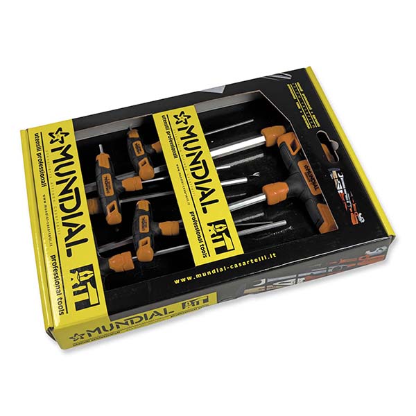 Mundial ART.0334.5 Serie 7 Chiavi Maschio TORX PRO con Impugnatura a T - MUNDIAL - Immagine 2