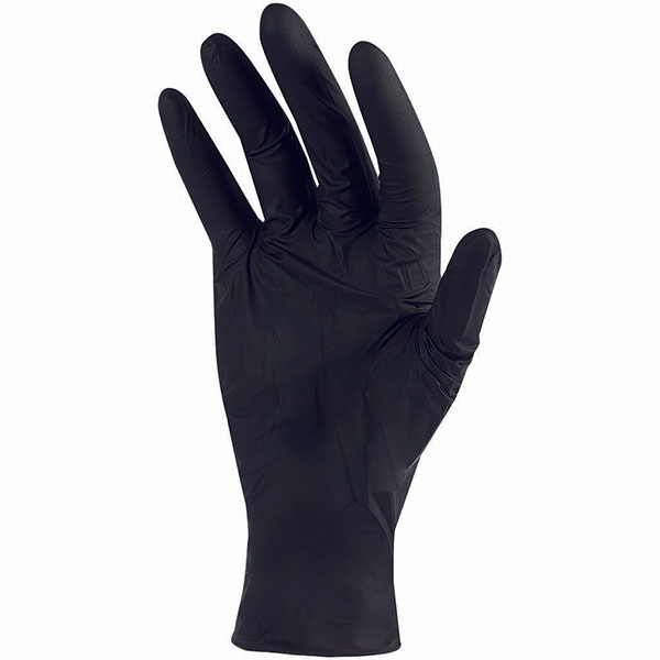 U-POWER Guanti ONE Shot Black in Nitrile Colore Nero CONF.DA PZ.100 - REFLEXX - Immagine 2