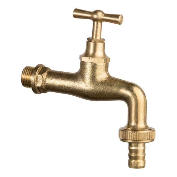 GT Comis ART. 440 Rubinetto in Ottone Lucido con Portagomma