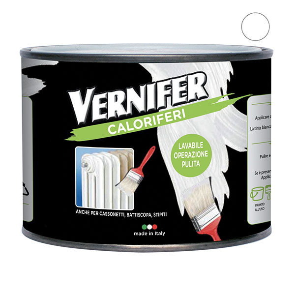 AREXONS Vernifer Vernice Caloriferi Bianco Satinato ML500 - AREXONS