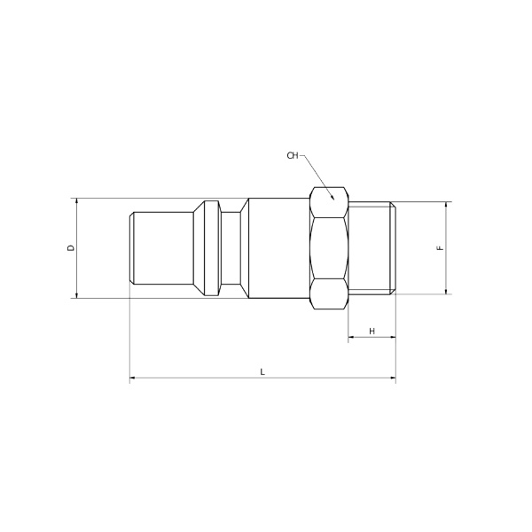 Konfit Innesto Maschio Gigante ART. GG60 - KONFIT - Immagine 2