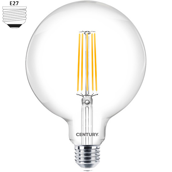 Century Lampadina LED Incanto Globo 230V 11W E27 2700K 1521LM - CENTURY ITALIA
