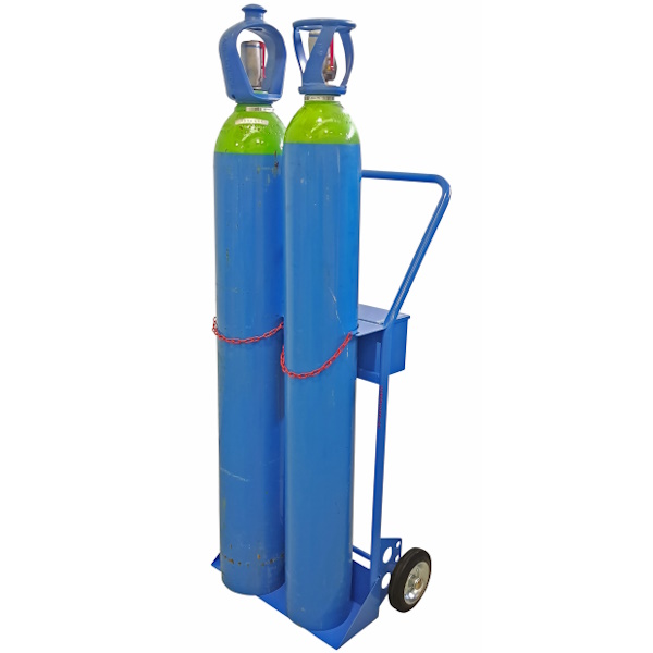 Carmeccanica Carrello per Bombole Saldatura da 40/50 LT con Maniglione - CARMECCANICA - Immagine 5