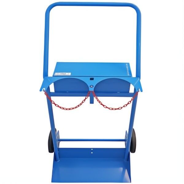 Carmeccanica Carrello per Bombole Saldatura da 40/50 LT con Maniglione - CARMECCANICA - Immagine 2