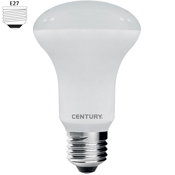 Century Lampadina LED Serie Light R63 Reflector 230V 9W E27 3000K 820LM - CENTURY ITALIA
