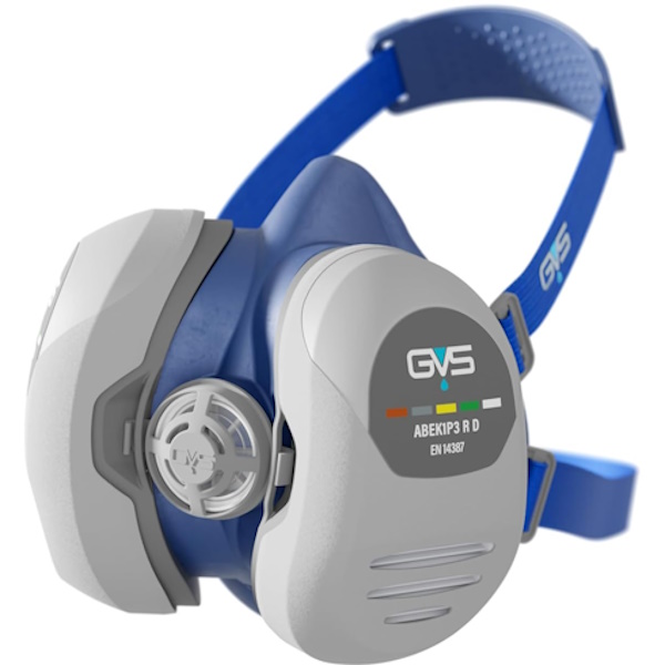 GVS Elipse Maschera con Filtro per GAS e Vapori ABEK1P3R TG. M/L - GVS