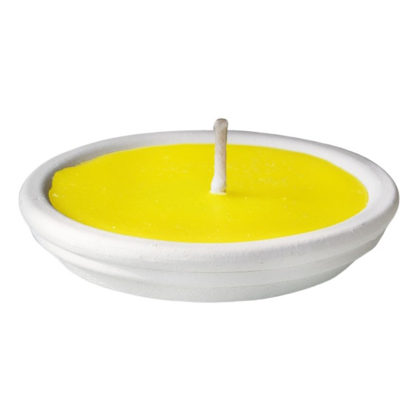 La Briantina Fiaccola alla Citronella in Contenitore di Gesso D.CM17 - LA BRIANTINA