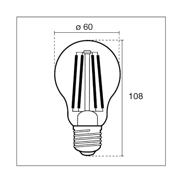 Century Lampadina LED Incanto White Goccia 230V E27 2700K - CENTURY ITALIA - Immagine 3