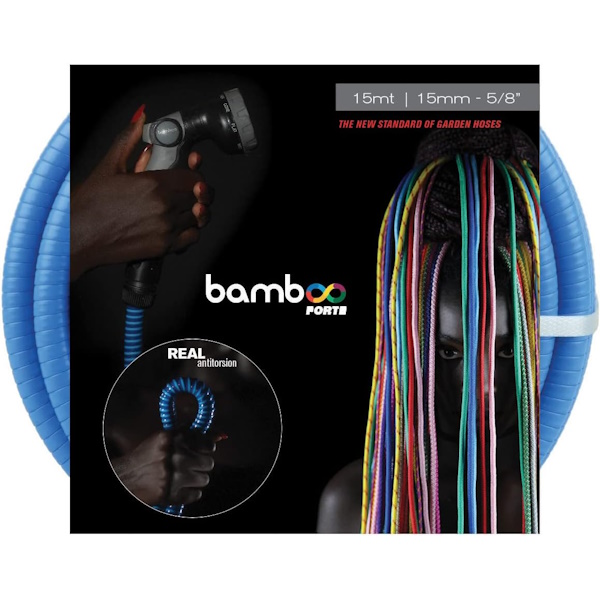RR Italia Bamboo Forte Tubo D.MM 12,5 con Lancia e Raccordi MT.15 - RR ITALIA - Immagine 1