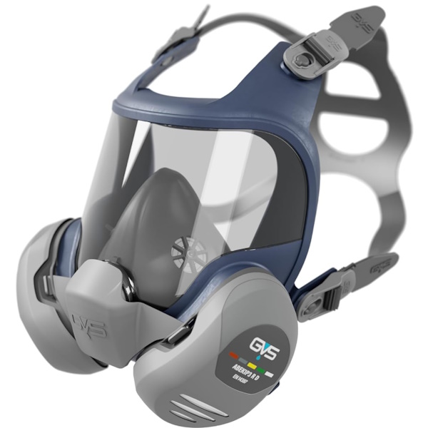 GVS Elipse Maschera Pieno Facciale con Filtro GAS e Vapori ABEK1P3 RD - GVS
