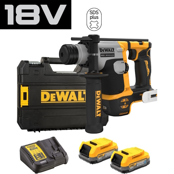 Dewalt Tassellatore a Batteria 18V 2,0AH ART. DCH172E2T-QW - DEWALT