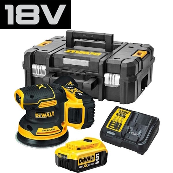 Dewalt Levigatrice Rotorbitale a Batteria 18V 5,0AH ART. DCW210P2-QW - DEWALT
