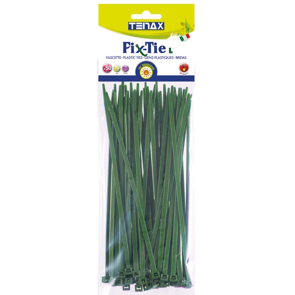 TENAX Fascette Multiuso ART. FIX-TIE Colore Verde - TENAX - Immagine 1