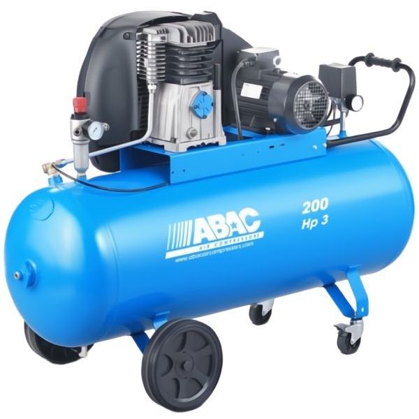 Abac Compressore a Cinghia Serbatoio LT200 MOD. EXP A39B/200 CT3 400V - ABAC