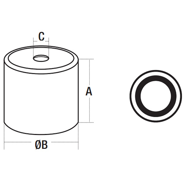 LTF Magnete in Alnico Cilindrico - LTF - Immagine 2