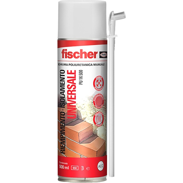 Fischer Schiuma Poliuretanica Universale Manuale PU 1K - FISCHER