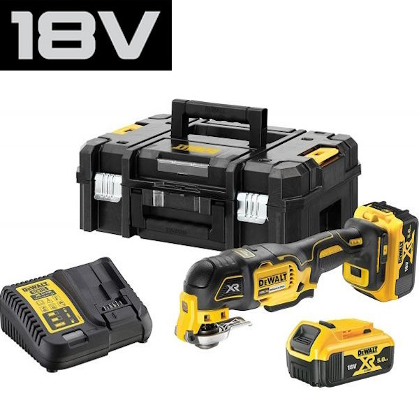 Dewalt Utensile Multifunzione a Batteria 18V 5,0AH ART. DCS356P2-QW - DEWALT