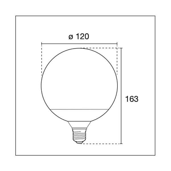 Century Lampadina LED Harmony 80 Globo G120 230V E27 IP20 - CENTURY ITALIA - Immagine 4