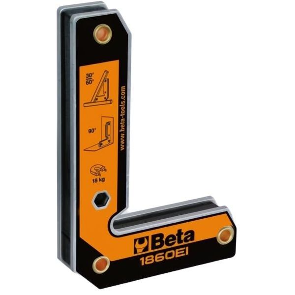 Beta 1860EI Squadra Magnetica a 90° per Interni e Esterni - BETA UTENSILI