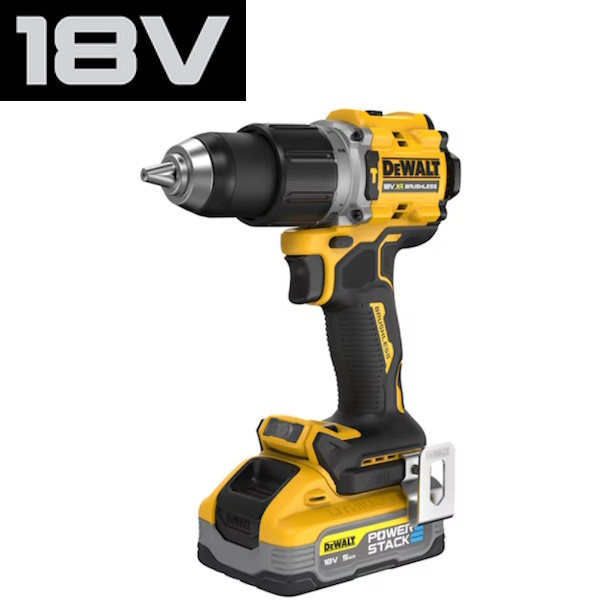 Dewalt Trapano Avvitatore a Percussione a Batteria 18V 5,0AH DCD805H2T - 596