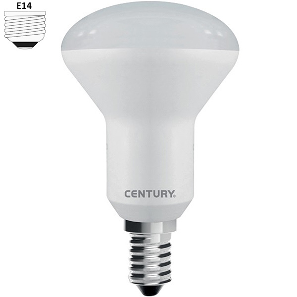 Century Lampadina LED Serie Light R50 Reflector 230V 5W E14 3000K 470LM - CENTURY ITALIA