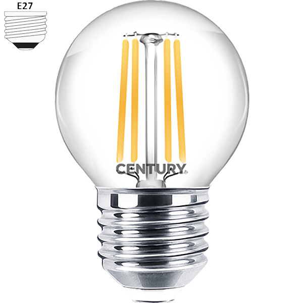 Century Lampadina LED Incanto Mini Globo 230V E27 IP20