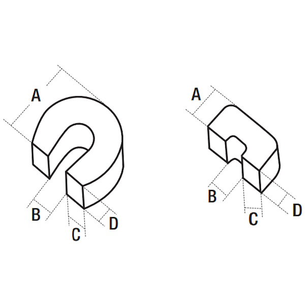 LTF Magnete in Alnico Ferro di Cavallo - LTF - Immagine 2