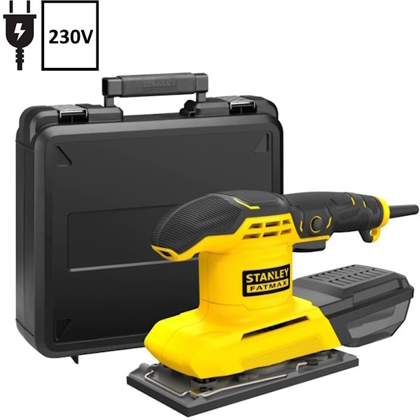 Stanley Levigatrice Orbitale MOD. FMEW214K-QS Potenza 280W
