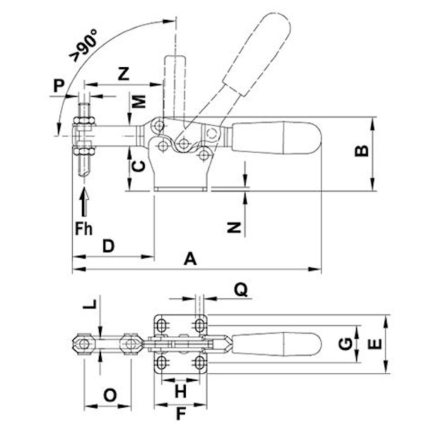 Speedy Block Serraggio Manuale MOD. M - SPEEDY BLOCK - Immagine 2