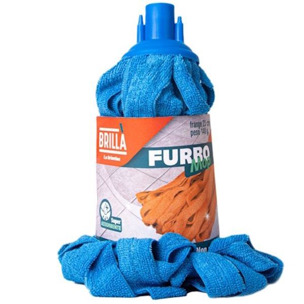 La Briantina Ricambio Lavapavimenti MOP Furbo con Frange GR.140 - LA BRIANTINA