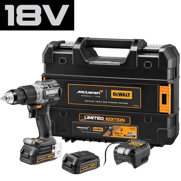 Dewalt Trapano Avvitatore a Percussione a Batteria 18V 1,7AH DCD85ME2GT* - 596