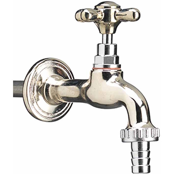 Bel-FER Rubinetto in Ottone Cromato Attacco 1/2" - BEL-FER